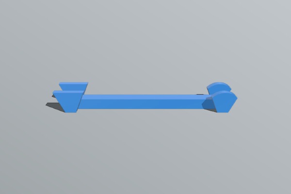 Simply Supported Beam for Engineering | 3d print model