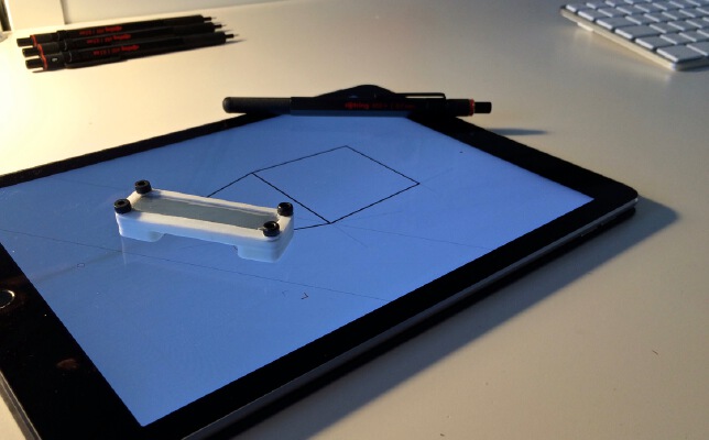 ruler for tablet | 3d print model