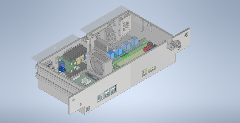Ender 3 Case Control Board SKR V1.1 and V1.3 with Raspberry Pi 3B, Z Motor Mount and Cable Clip | 3d print model