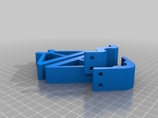 12" Hurricane fan mount for grow tents | 3d print model