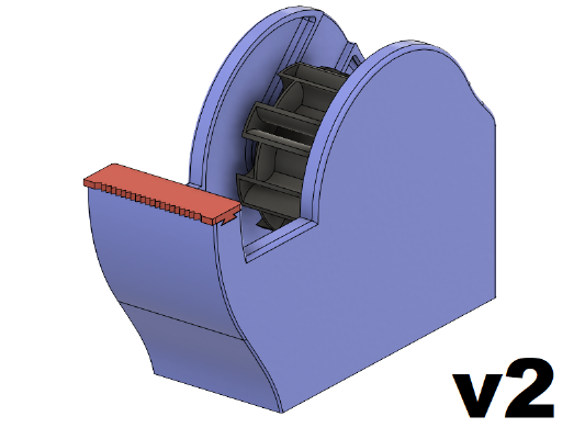 Duct Tape Roller Dispenser | 3d print model