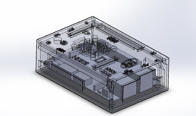 Banana Pi M3 Case V2 | 3d print model