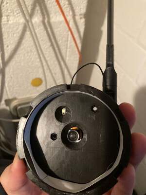 water meter _ Wasserzähler - AI-on-the-edge - FishEye Lens - lower tower | 3d print model