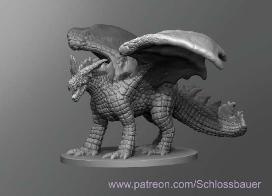 Aquamentus | 3d print model