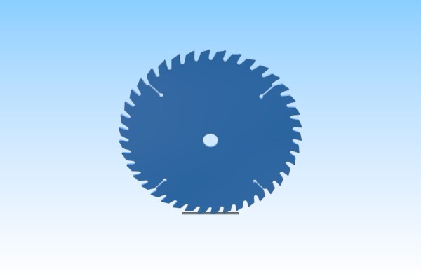 Circular saw blade | 3d print model