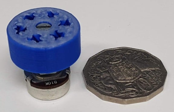 Potentiometer Planetary Reduction Drive Knob | 3d print model