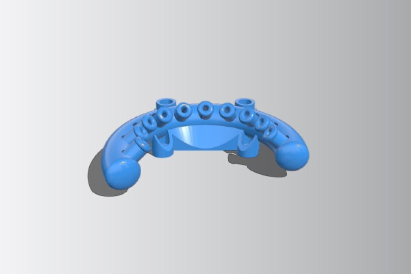 Anycubic Kossel Tentacle Cooling Duct | 3d print model