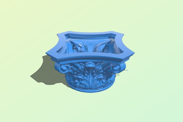 Top of the column | 3d print model