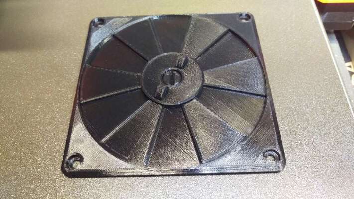 120mm Adjustable Fan Vent | 3d print model