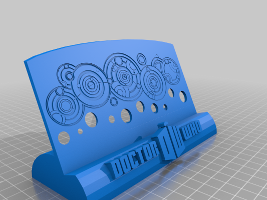 Doctor Who Tablet Stand | 3d print model