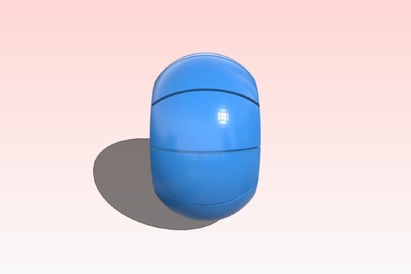 Egg cup Halloween | 3d print model