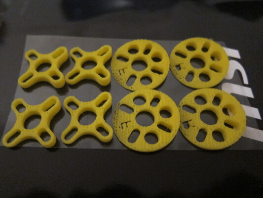 ZMR 250 Spacer Kit , Tilted Motor Mounts | 3d print model