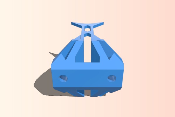 Metal Simple Printrbot  Filament Holder (Sturdy) | 3d print model
