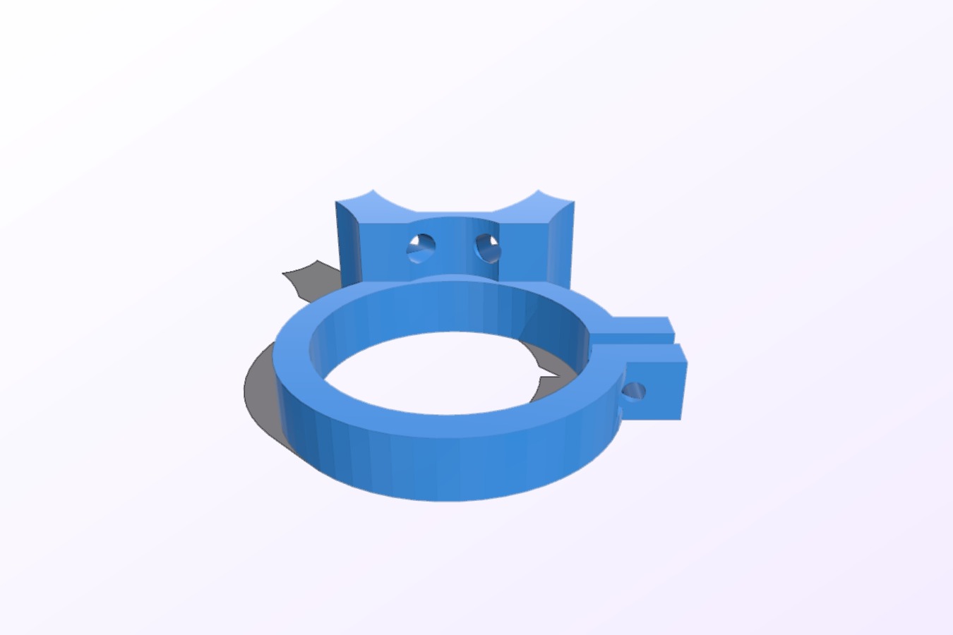 52mm Spindle Holder for Mostly Printed CNC INTERNATIONAL VERSION