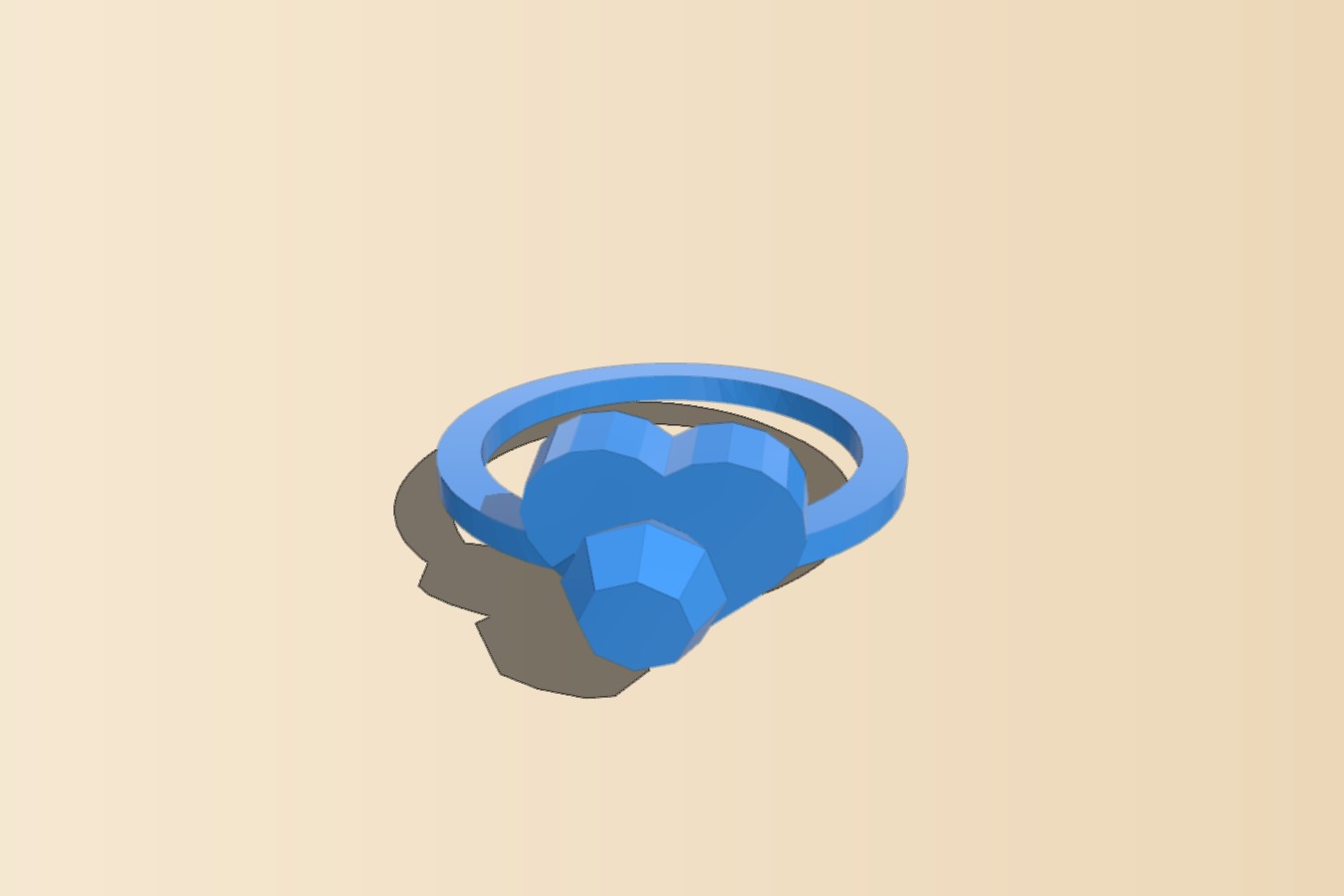 diamond heart ring version 2
