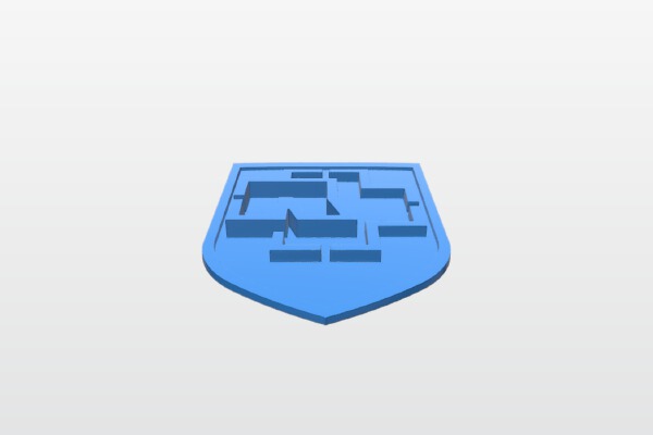 Logo Rammstein | 3d print model