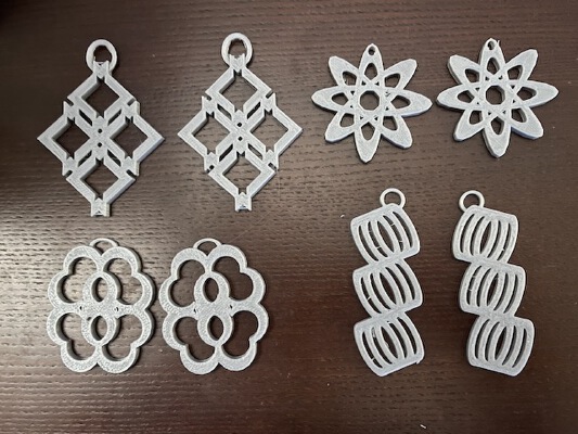 Earring Set | 3d print model