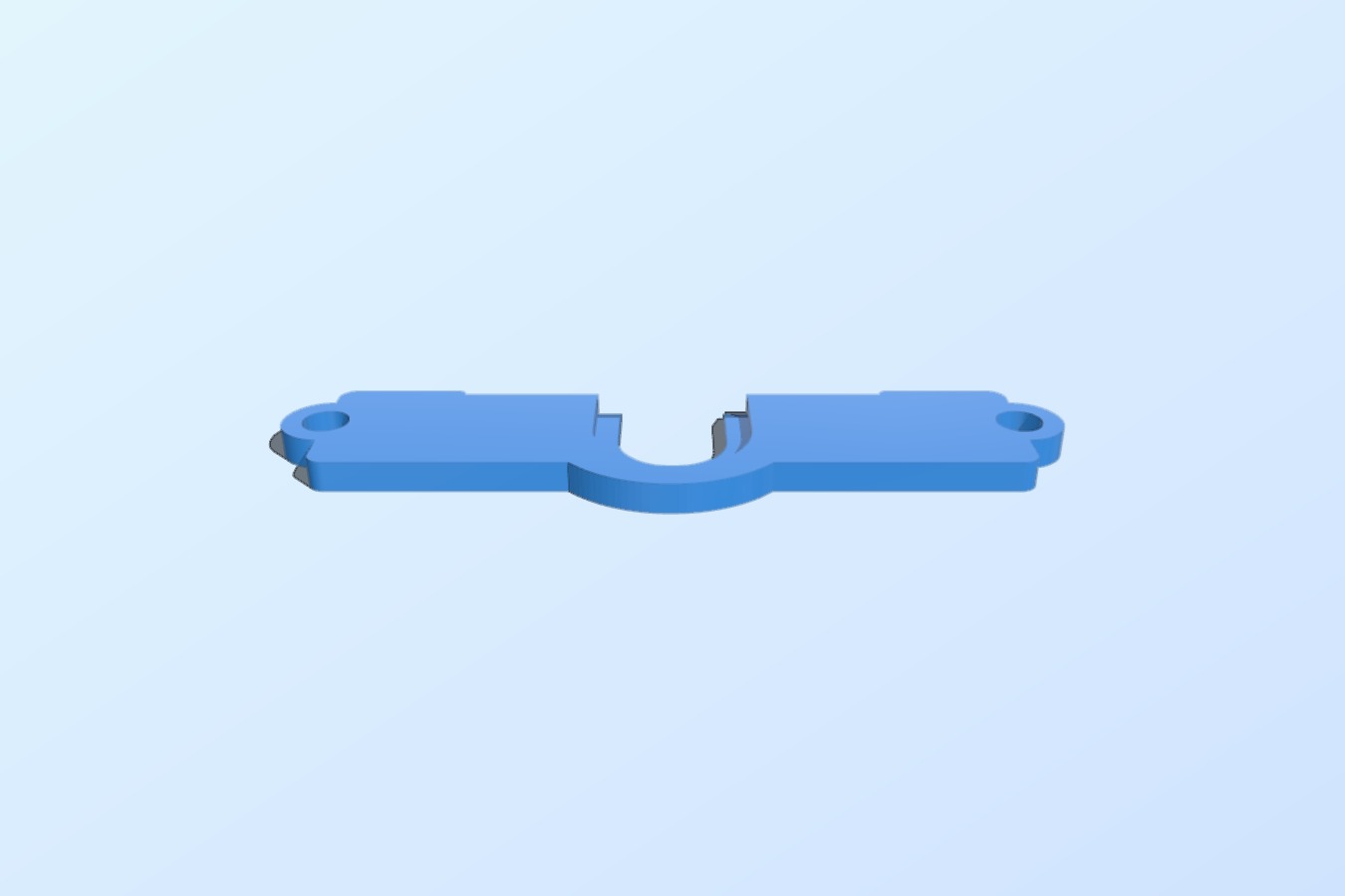 3.5mm Mendel Max 2 hotend holder