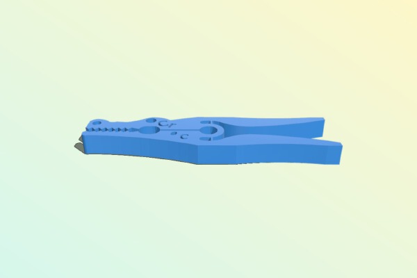 pince croc | 3d print model