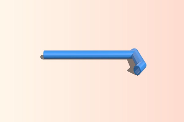 petmate water pump faucet style pipe | 3d print model