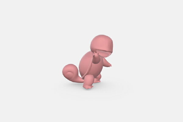 Squirtle Pokemon | 3d print model