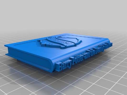 Harry Potter Book Title Box-2 Options | 3d print model