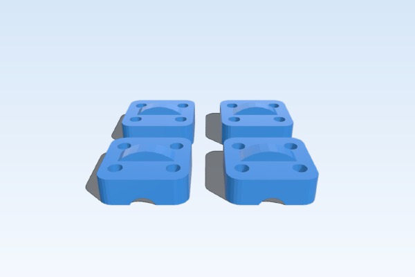 Printrbot Z Drive Clamp | 3d print model