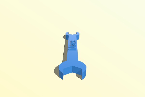 Make a Wrench Project | 3d print model