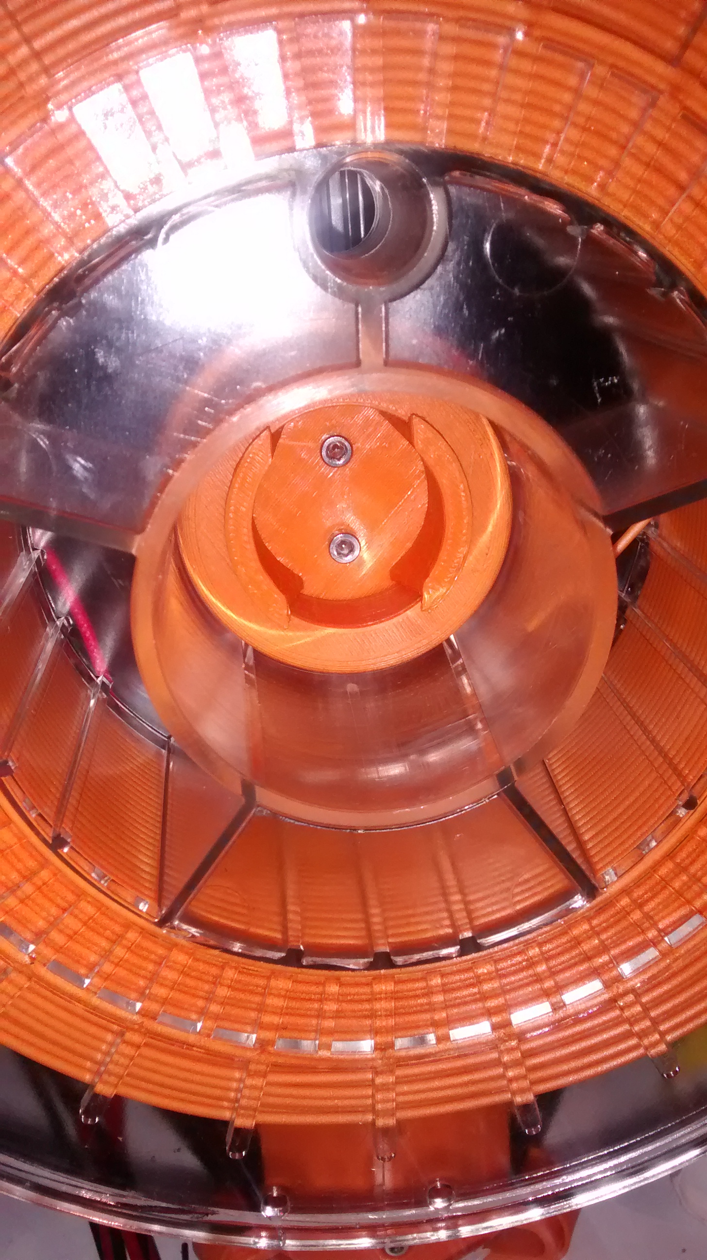Compact spool holder for Kossel Mini