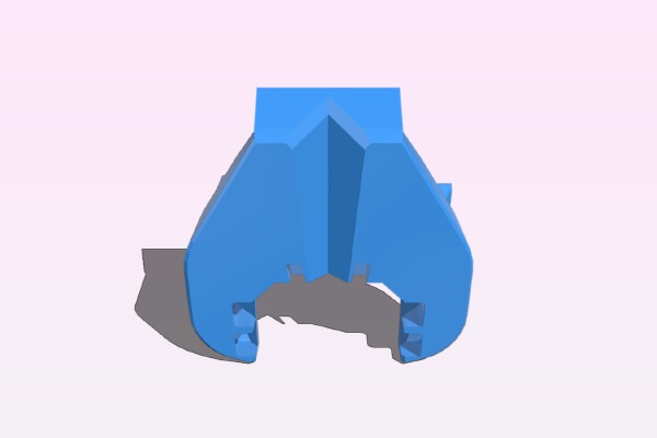 Remix_MK3S+ RHD Nozzle Fan Shroud | 3d print model