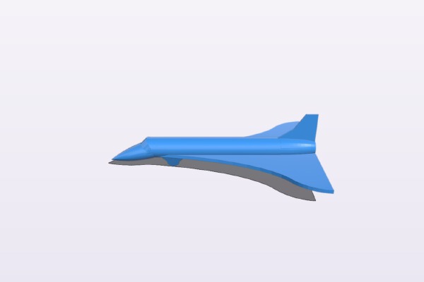 Vase Mode Concorde | 3d print model