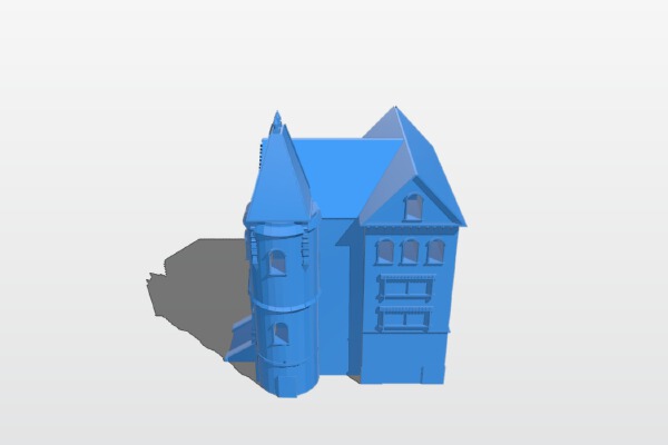 Haunted house | 3d print model