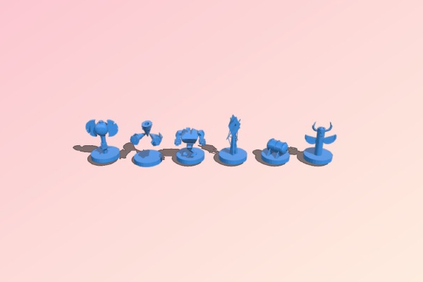 Elemental Chess Tinkercad | 3d print model