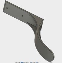 Tail skid for RC airplane | 3d print model