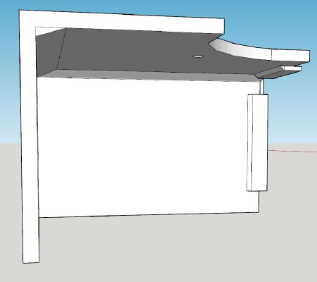 4MAX hood base with hood | 3d print model