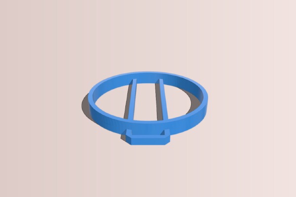 Lens cap holder for 49mm Diameter | 3d print model