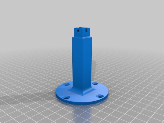 Micro motor (1103 1104 1105 brushless) (6/7/8 mm coreless) thrust test stand | 3d print model