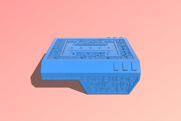 Deathwatch Razorback Top | 3d print model