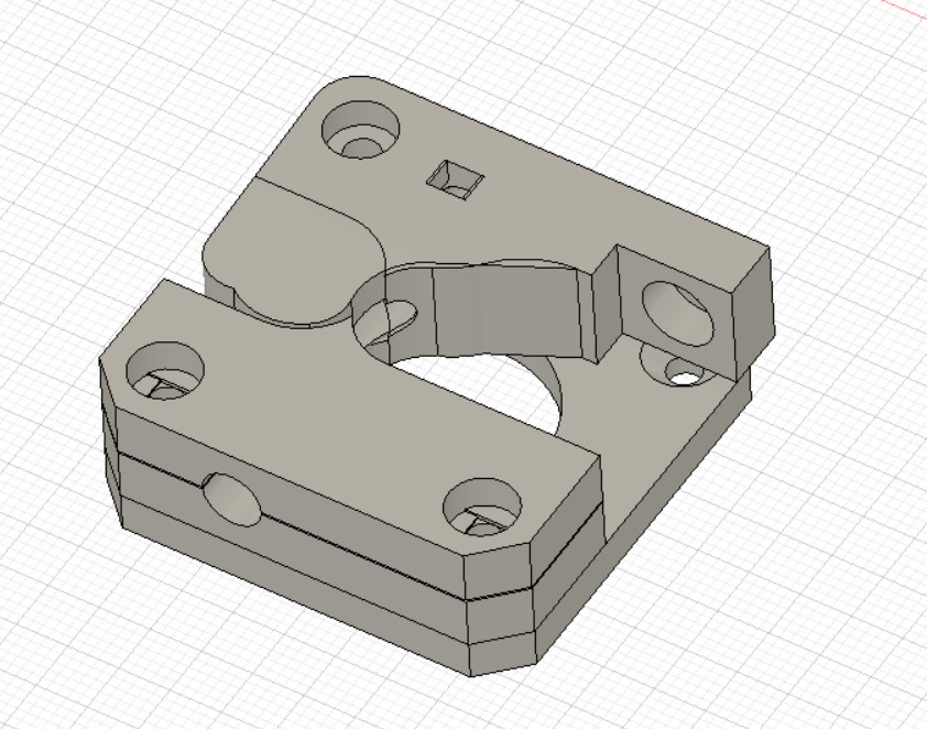 Modular MK8_MK10 Extruder Unit