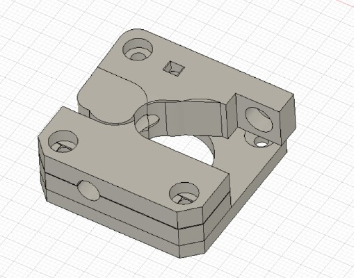 Modular MK8_MK10 Extruder Unit | 3d print model