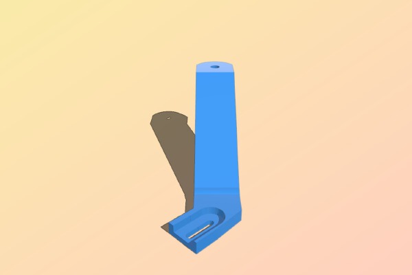 Raspberry Pi Camera (v2) modified arm for Prusa i3 MK2 | 3d print model