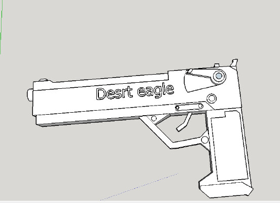 GUN | 3d print model