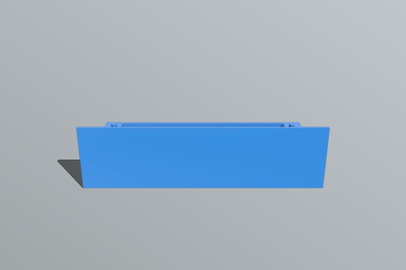 20x2 Character VFD (Vacuum Fluorescent Display) holder