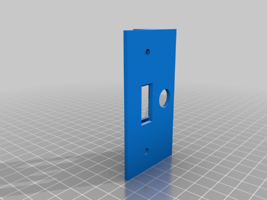 Servo Light Switch Flipper | 3d print model