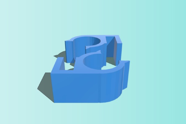 Wiring Loom Clip | 3d print model