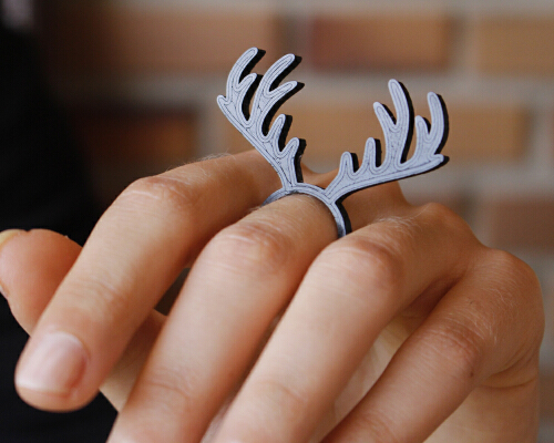Deer Ring | 3d print model