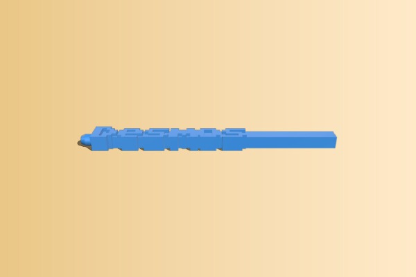 My Customized Retro Font Word Pen desmos | 3d print model