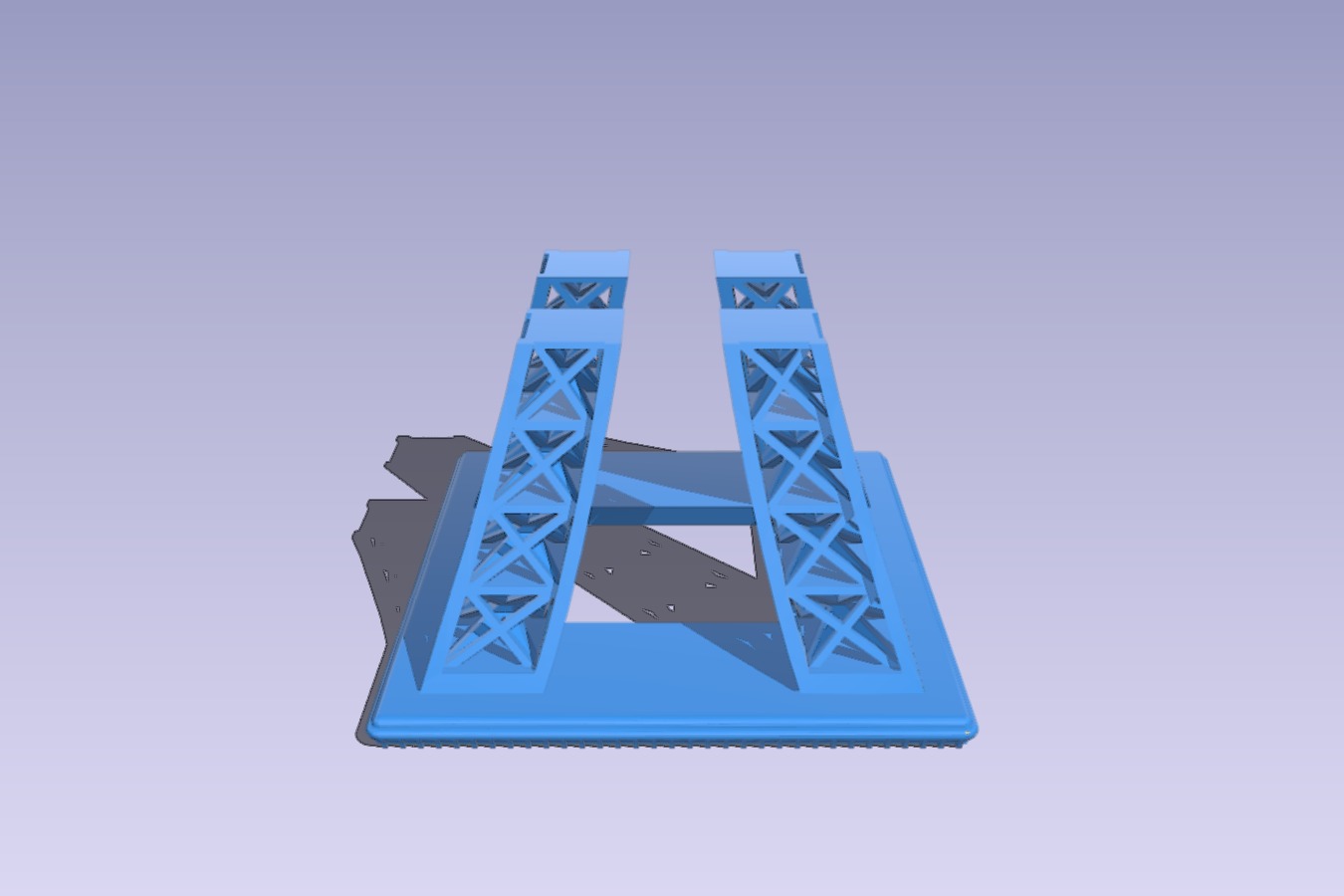 Eiffel Tower Part D with no rails united