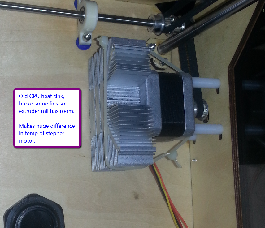 Three Flashforge printer mods.