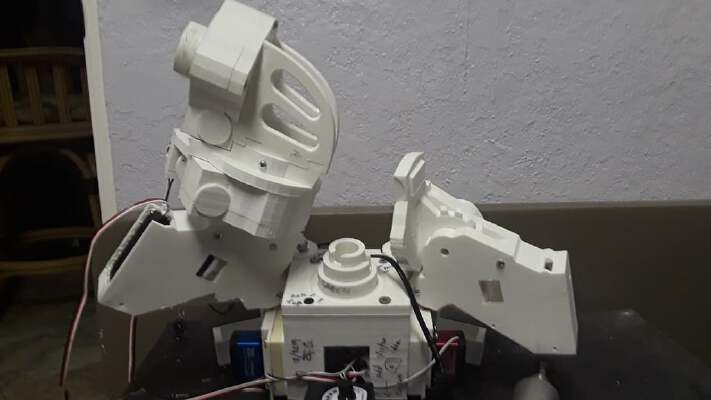 DARA Robot Left Shoulder (InMoov updated) | 3d print model